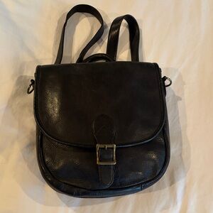 HOBO International Convertible Leather Bag